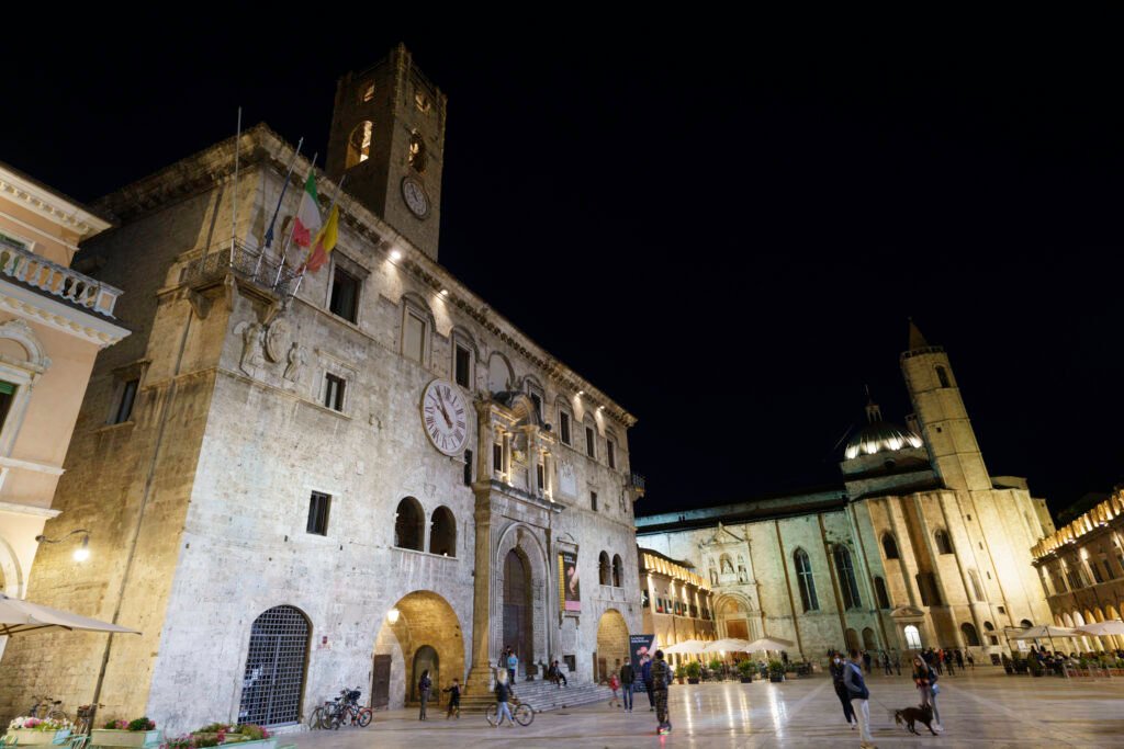 ascoli piceno marche italy by night 2023 11 27 04 52 43 utc