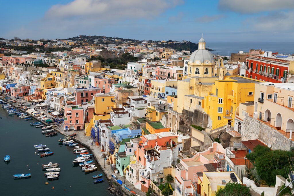 procida italy old town skyline in the mediterrane 2023 11 27 05 28 39 utc