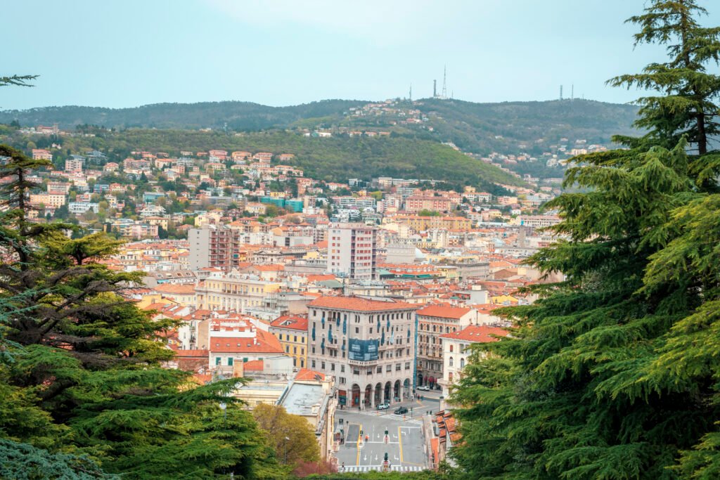 view from the hill on beautiful city of trieste i 2024 04 08 21 33 37 utc