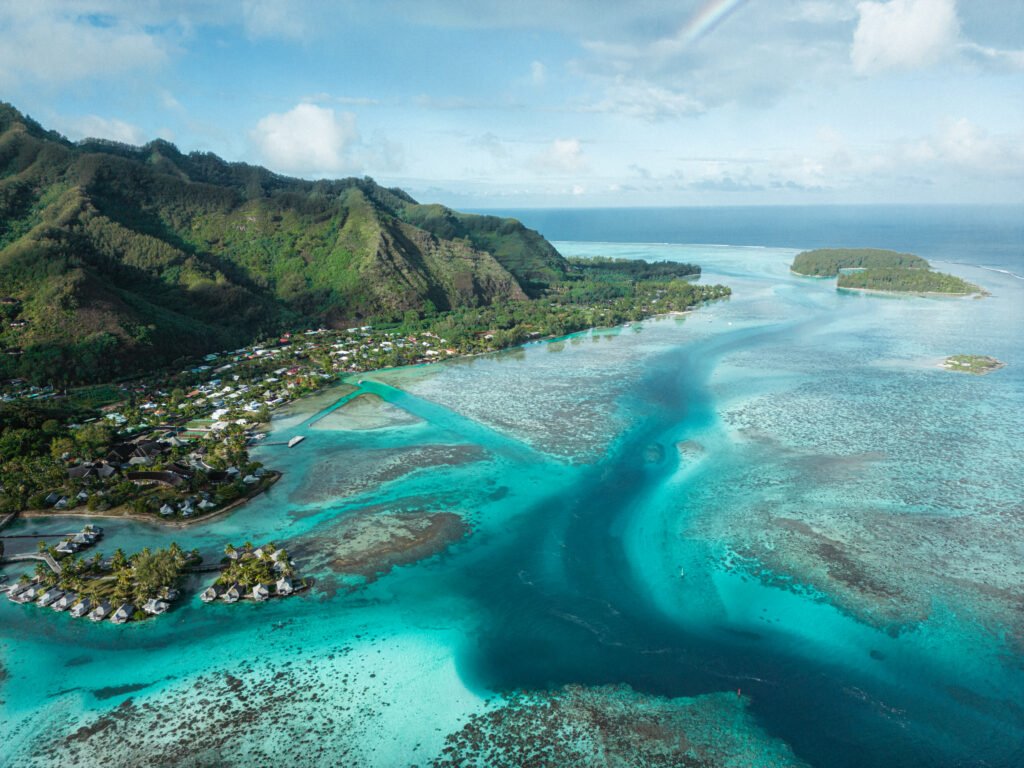 aerial view of french polynesia moorea tropical is 2023 12 29 02 44 57 utc