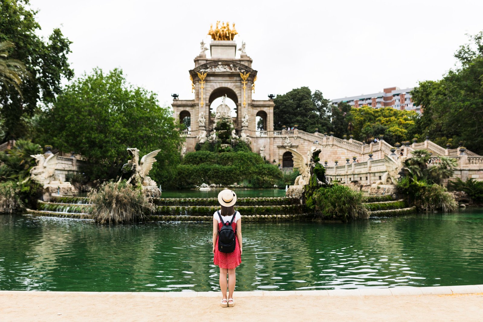 Solo Travel - Ciutadella Park in Barcelona