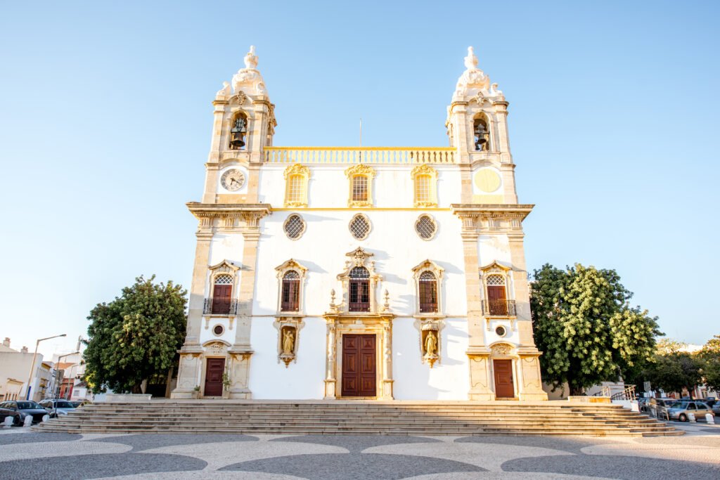 Carmo church in Faro city on the south of Portugal