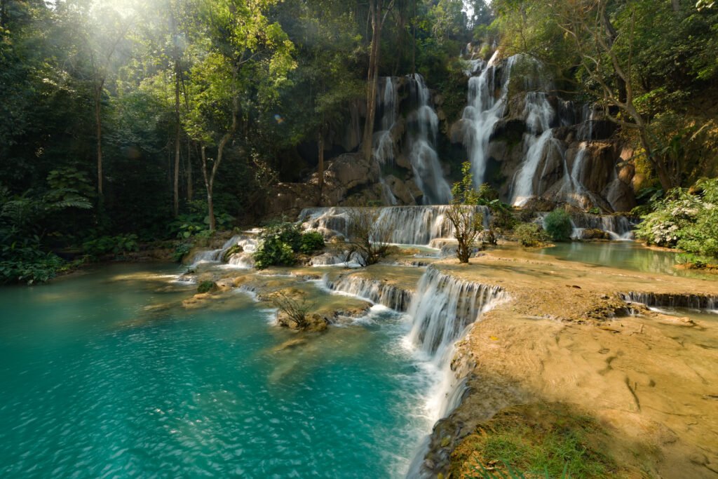 Kuang Si Waterfall, Luang Prabang, Laos