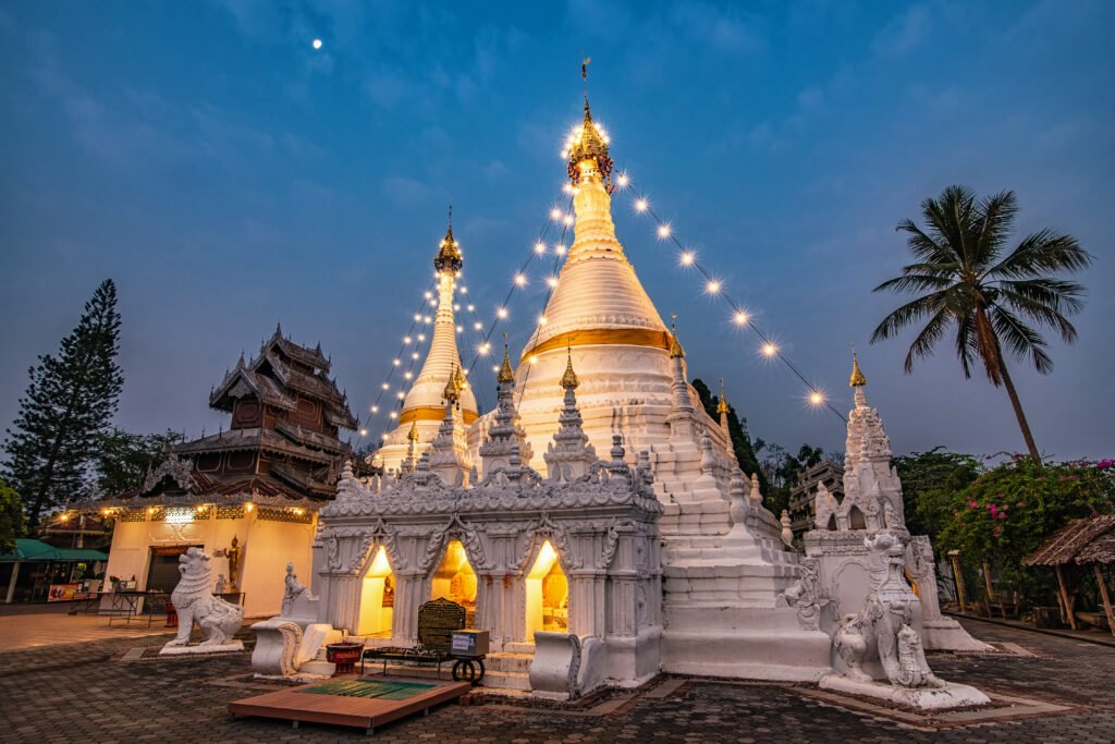 Phra That Doi Kong Mu Temple in Mae Hong Son Province, Thailand