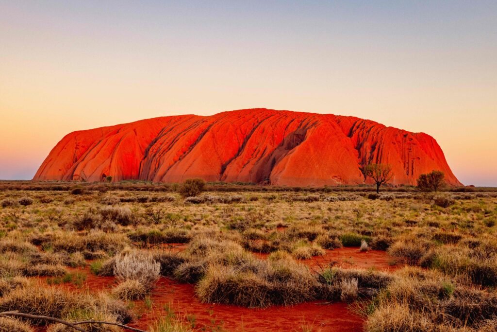 scenic view of uluru a large sandstone formation 2023 12 28 18 57 34 utc 1