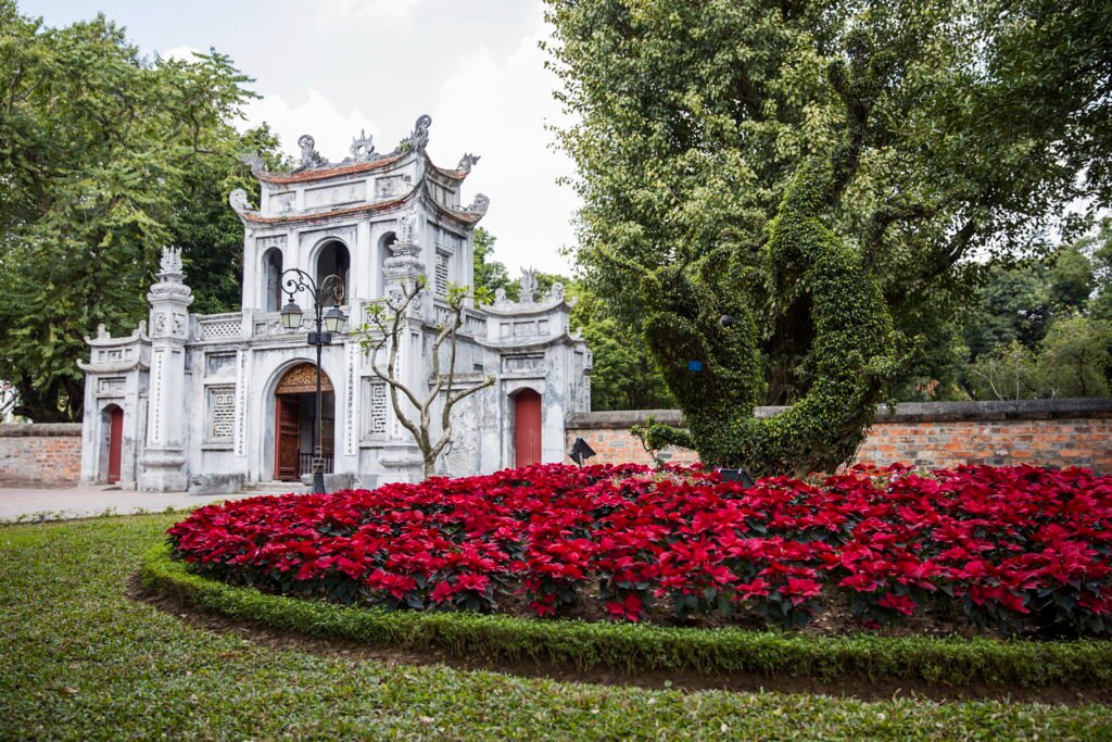 Temple of Literature in Hanoi, Vietnam