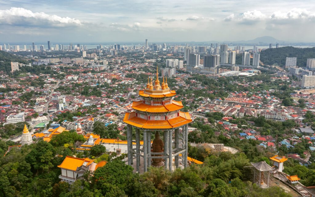 Temple of Supreme Bliss in George Town, Penang, Malaysia