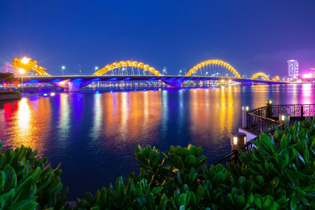 The Dragon Bridge at Da Nang, Vietnam