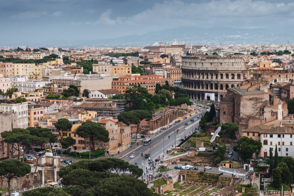 wonderful city rome with old buildings and nice cl 2023 11 27 05 18 23 utc