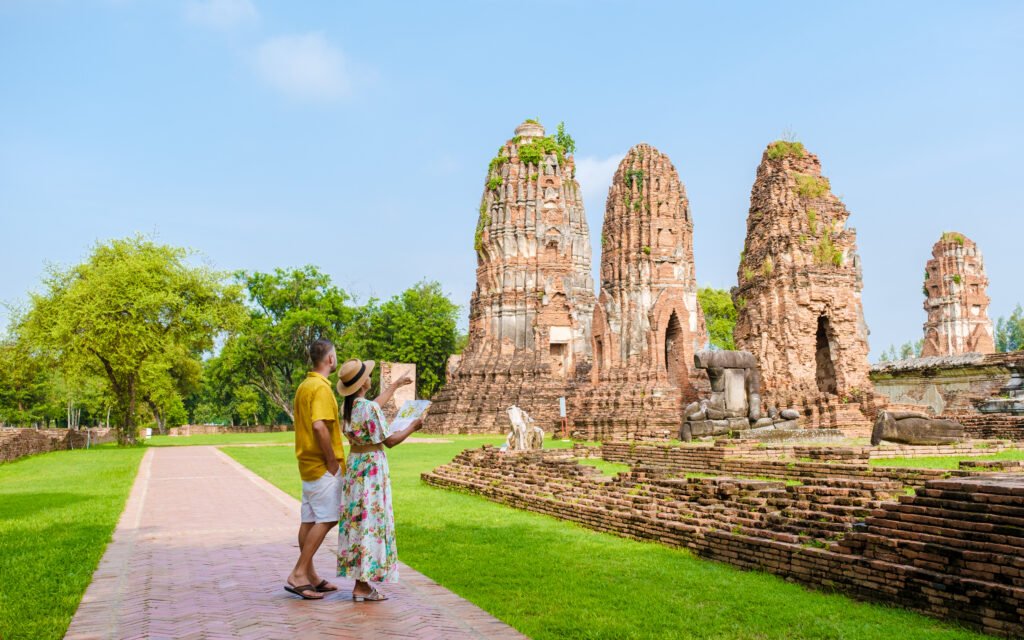 Wat Mahathat in Ayutthaya, Thailand