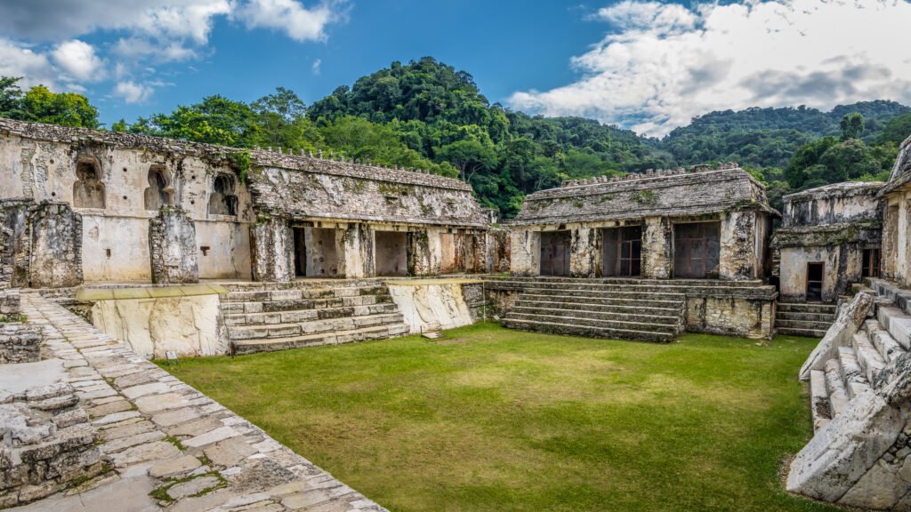 Palace at Mayan ruins of Palenque in Chiapas, Mexico - Best Places to Visit in Mexico