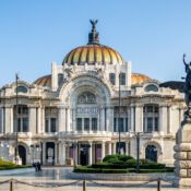 Palacio de Bellas Artes (Fine Arts Palace) in Mexico City, Mexico