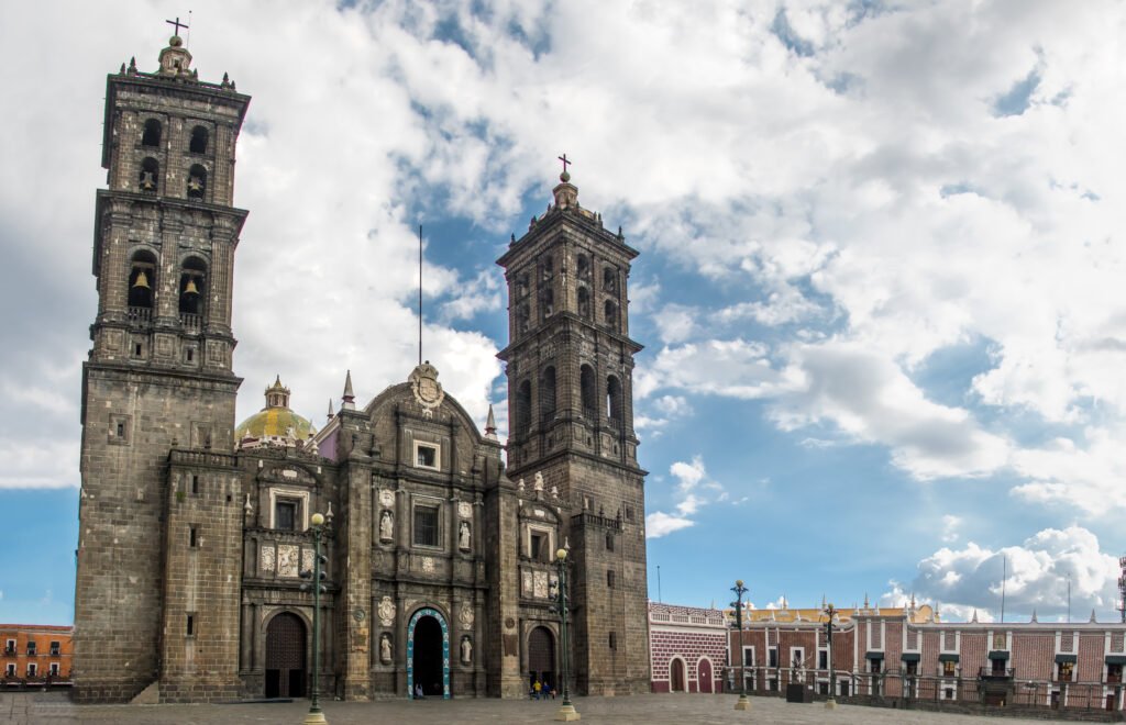 Puebla Cathedral in Puebla, Mexico - Best Places to Visit in Mexico