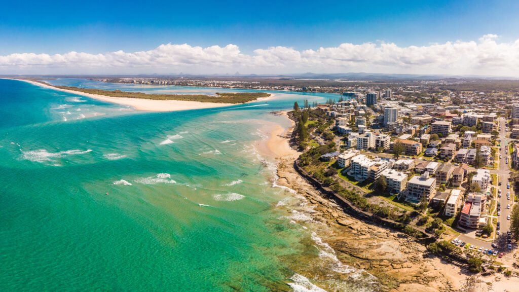 Caloundra on the Sunshine Coast in Queensland, Australia - Hot Places to Visit in February