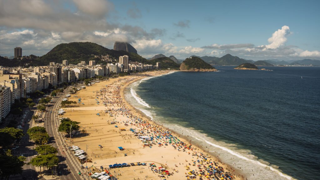 Copacabana Beach in Rio de Janeiro, Brazil - Hot Places to Visit in February