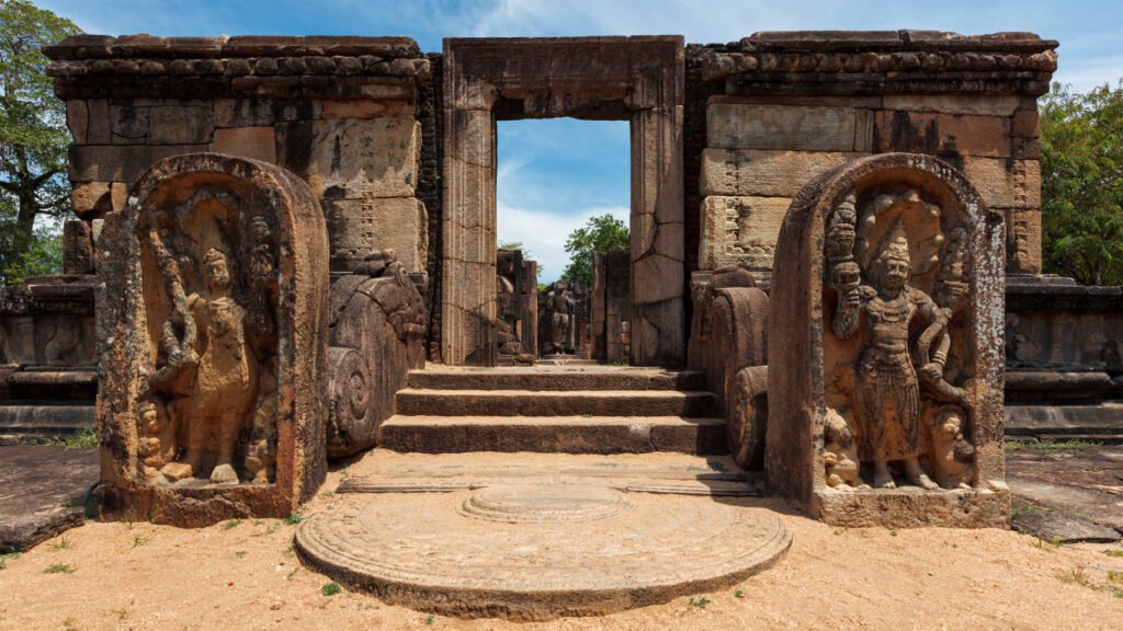 Ruins in Quadrangle group in ancient city Polonnaruwa, Sri Lanka - Best Places to Visit in Sri Lanka