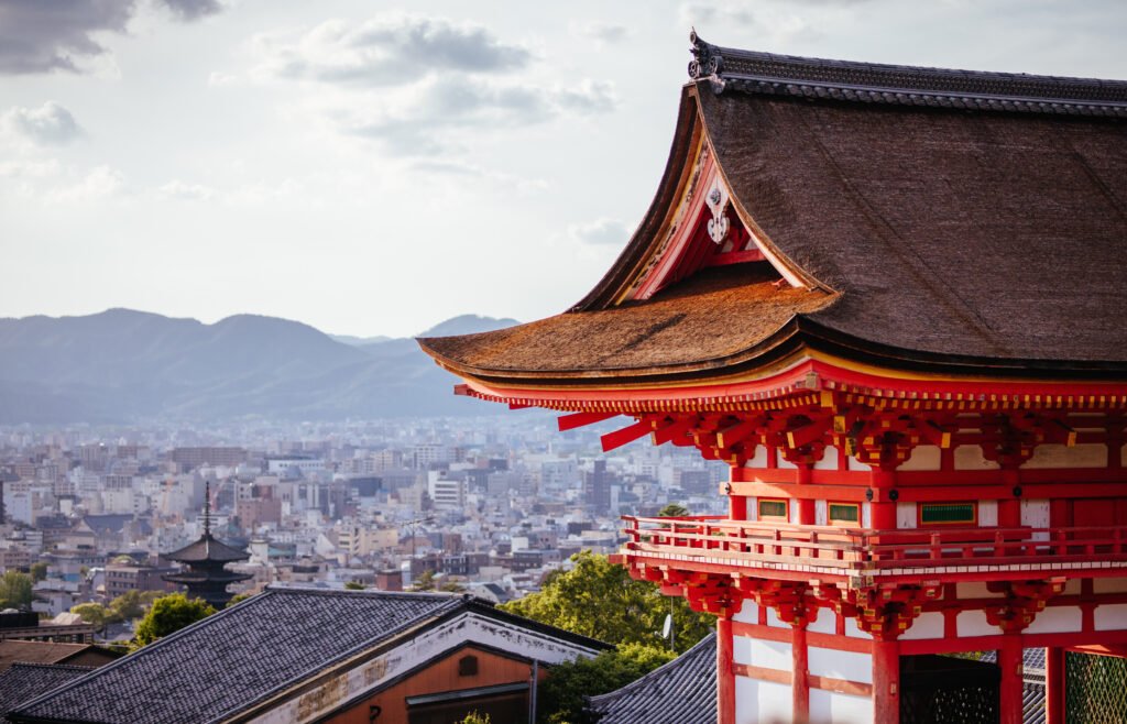 The iconic Kiyomizu-dera temple in Kyoto, Japan - Best Places to Visit in Japan