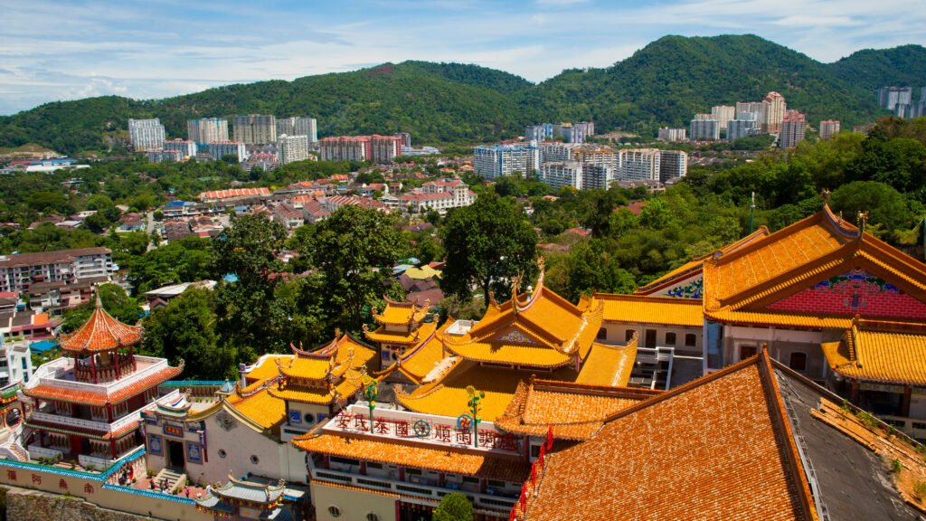 View over George Town from Kek Lok Si Temple in Penang, Malaysia - Best Places to Visit in Malaysia